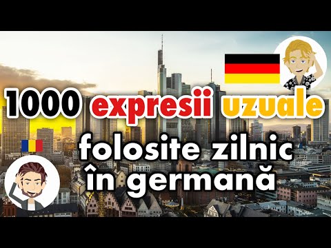 1000 de expresii uzuale folosite zilnic în germană