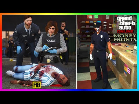 UNLOCK RARE POLICE OUTFIT, New COP Collectible, CARS, GTA 5 Money Fronts DLC (GTA Online Update)