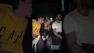 David Beckham, Cruz and harper Beckham