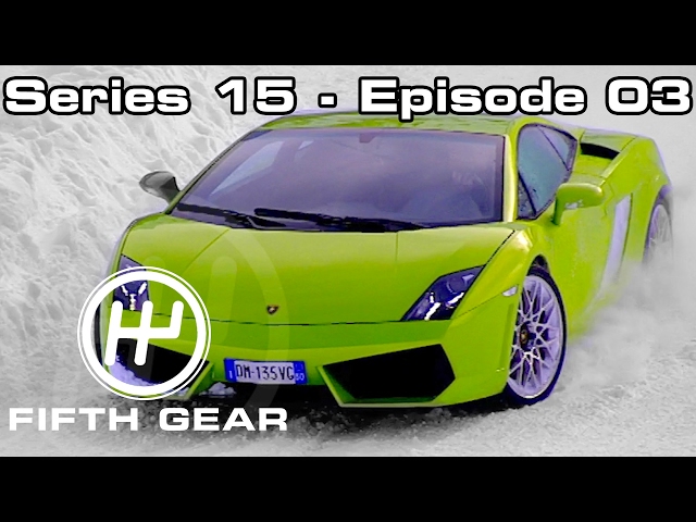 Image of Tiff takes a Lambo on ice - Fifth Gear
