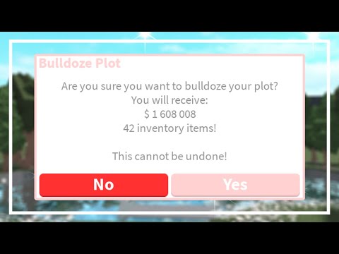 Deleting My Bloxburg Plots (Roblox)