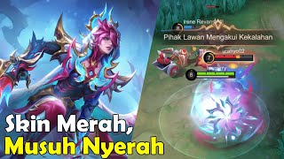 Skin Merah, Musuh Nyerah || Review Skin Natalia Epic mobile legends