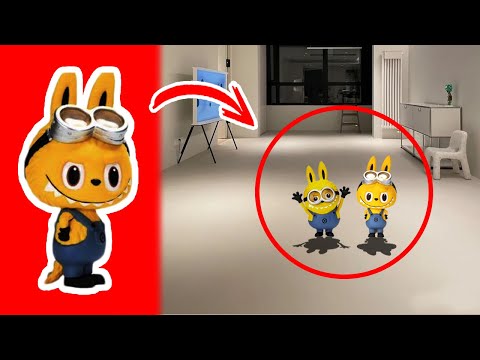 Minions Labubu en la Vida Real