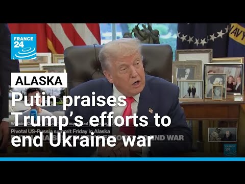 YouTube video thumbnail: Putin Praises Trump’s Efforts to end Ukraine war