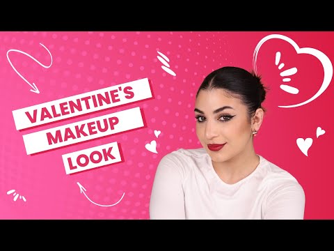 Valentine's Makeup Look With Rawan | إطلالة مكياج عيد الحب مع روان