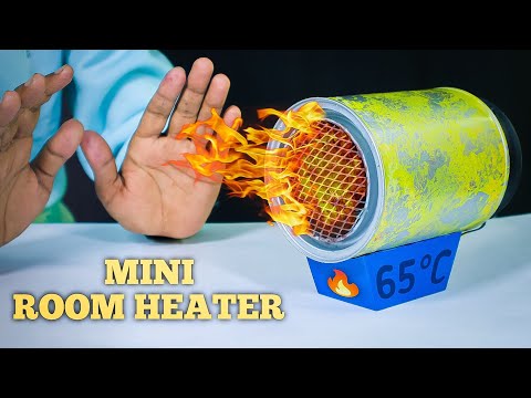 How To Make Mini Room Heater At Home | Mini Room Heater Banaen | Heater Banaen | DIY Heater