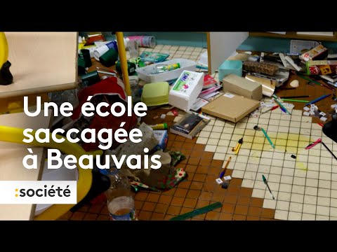 Beauvais : indignation après le saccage d'une école