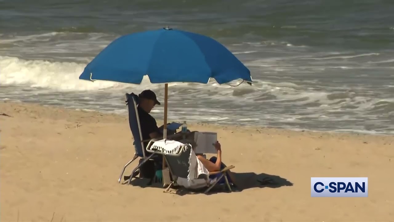 President Biden at the Beach