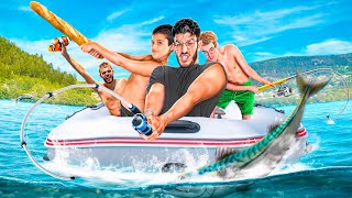 QUI DE MES FRÈRES SERA LE MEILLEUR PÊCHEUR DE LA FAMILLE ?! Nadim pêche avec un bout de pain..