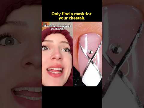 Only find a mask for your cheetah. #funnyvideo #funny #mystorytime #foryou #storytime #fyp