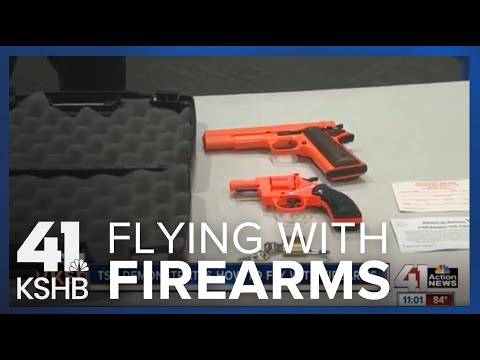TSA demonstrates how to fly with firearms