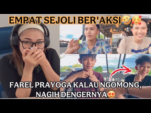 EMPAT SEJOLI😛 ANAK LANANG FAREL PRAYOGA KALAU NGOMONG NAGIH DENGERNYA🥰