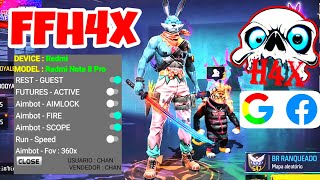 🔰 NOVO MOD MENU FFH4X ENTRANDO RANQUEADA ATUALIZADO E GRÁTIS 🔰 MOD MENU FREE FIRE FFH4X OB50 🔰 FFH4X