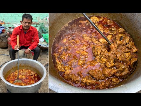 🇮🇳 इंडियन आर्मी के लिए ऐसे बनाया जाता है देसी चिकन करी  -Army Wali Chicken Curry