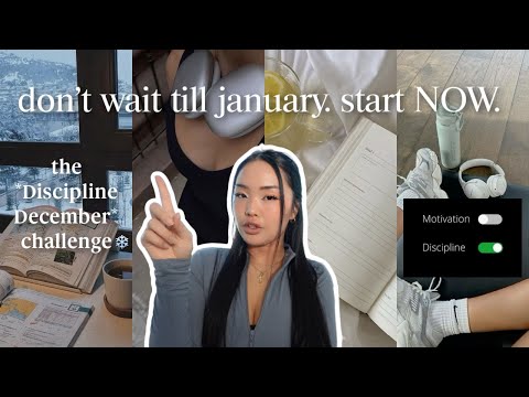 how to end 2024 SUCCESSFULLY | the ULTIMATE guide to Discipline December ✨