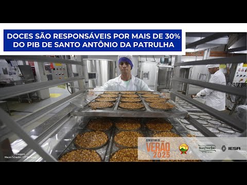 Doces são responsáveis por mais de 30% do PIB de Santo Antônio da Patrulha