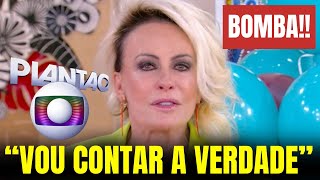 🚨ANA MARIA BRAGA EMITE COMUNICADO URGENTE AS PRESSAS!