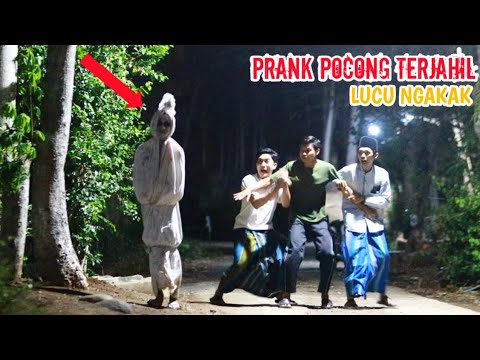 Prank Pocong Terjahil || Gangguin Orang Lagi Lewat! || Lucu Ngakak