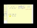 Simplifying Rational Expressions: Key Concepts and Techniques