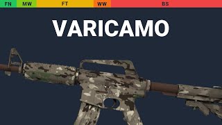 M4A1-S VariCamo Wear Preview
