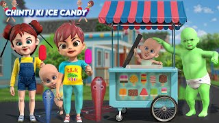 CHINTU KI ICE CANDY | चिंटू चिंकी की आइस कैंडी | Desi Cartoon | Chintu Aur Chinki Ki Comedy