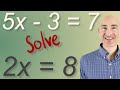Solving 1 and 2 Step Equations: Key Techniques and Examples