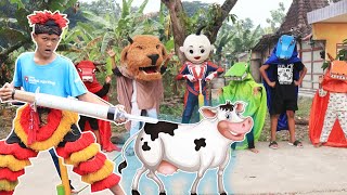 MENCARI DAN MEMBANGUNKAN BANTENGAN BARONGAN PAKAI POMPA AJAIB