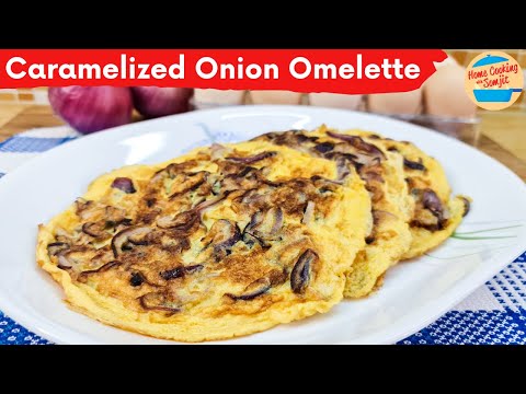Caramelised Onion Omelette