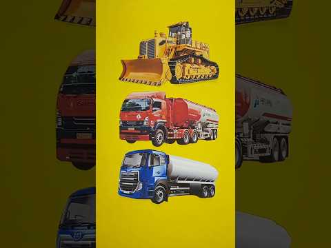 BULLDOZER DAN TRUCK TANGKI #shorts #truck #bulldozer