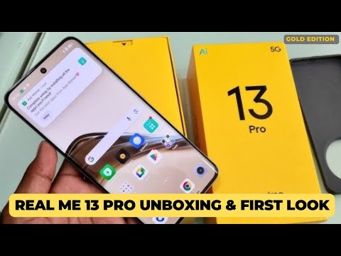 Real Me 13 Pro Unboxing & First Look | Snapdragon 7S Gen 2 | Curve Display | Under 25k Price Phone