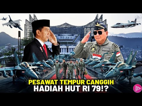 PERSEMBAHAN SPESIAL PRABOWO!? Deretan Pesawat Tempur Canggih Milik Militer Indonesia 2024