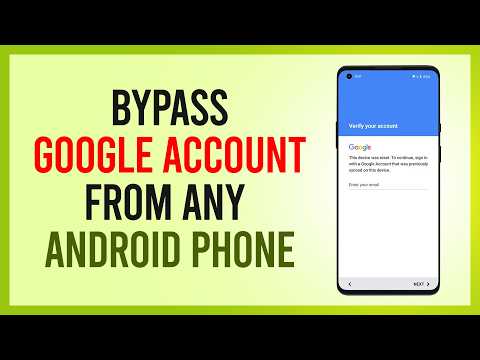 2 EASY Ways to Bypass Google Account on ANY Android Phone!