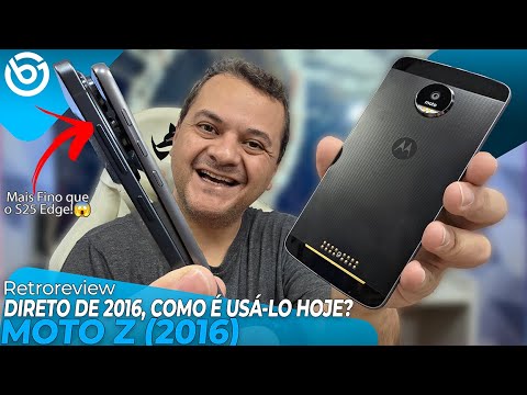 Moto Z | Esse ร FINO MESMO (5,2mm) | Direto de 2016 - Retroreview