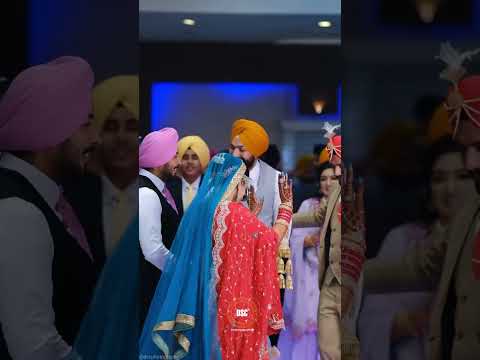 Amazing couple dance❤best goal❤Punjabi marriage bhangra❤