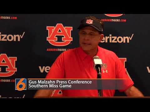 Gus Malzahn Press Conference Southern Mississippi