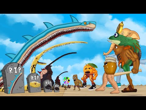 Evolution of Godzilla vs PYTHON BRAINROT UNLEASHED ANIME OPENING: Size Comparison / ANIMATION