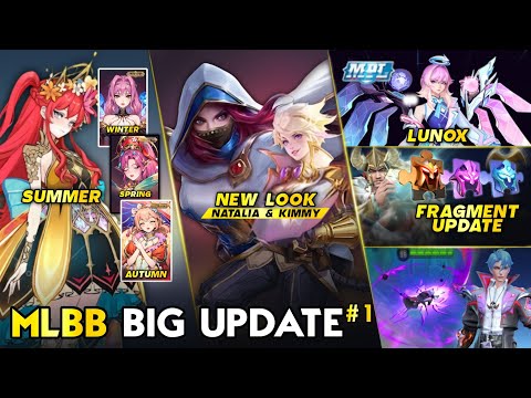 SEASONAL SKIN SERIES/SQUAD | HERO NEW LOOK | LUNOX MPL | FRAGMENT UPDATE - Mobile Legends: Bang Bang