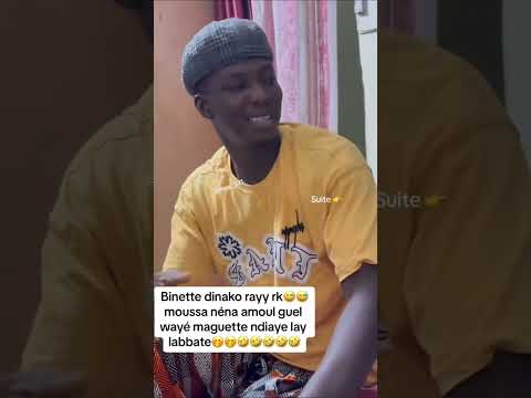 Moussa Faye sérieux problème leu ame 😂😂🇸🇳 Binette mi… #senegal #comedy #couple