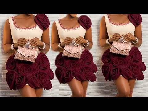 How to Cut and Sew Fabric Flowers.