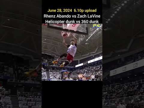 Rhenz Abando vs Zach LaVine, palupitan ng dunk.