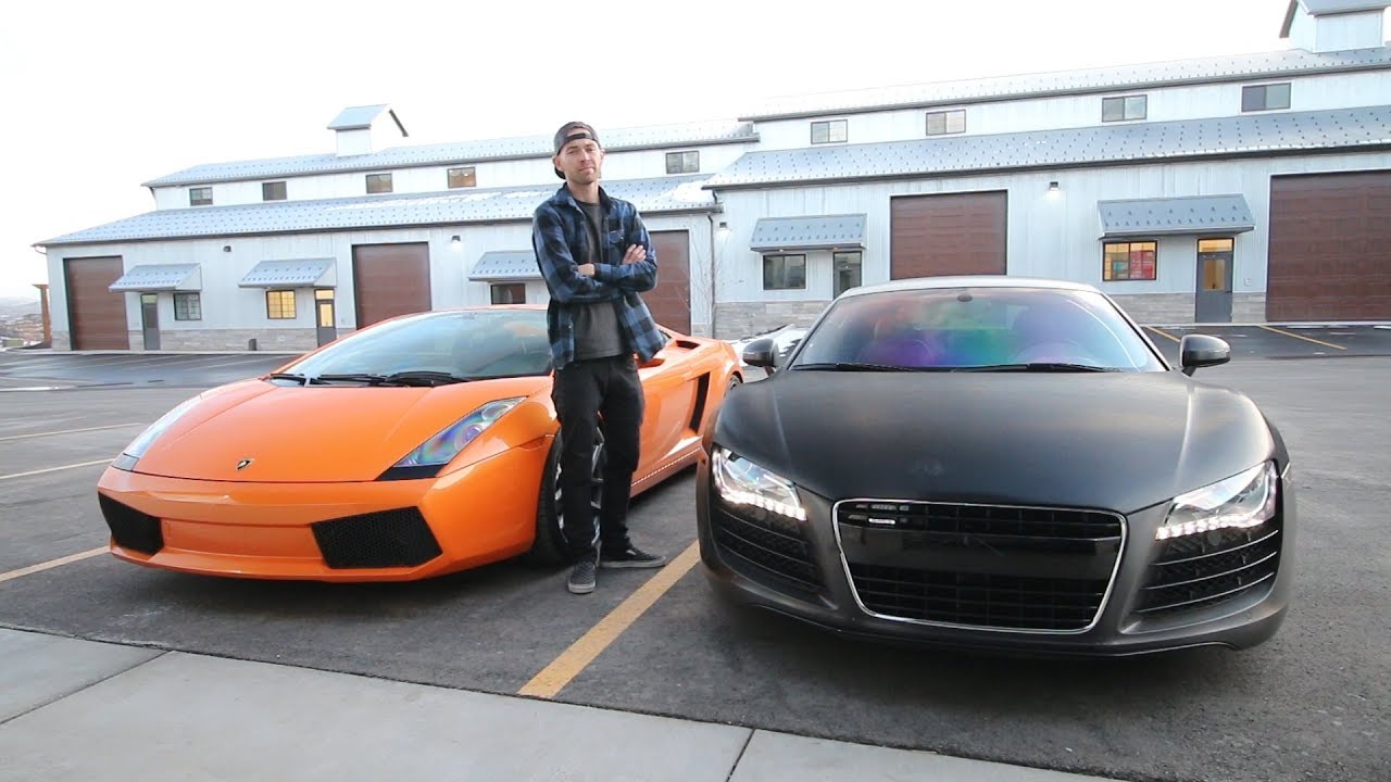 My Audi R8 was in an Accident disclaimer it's not that bad, kinda