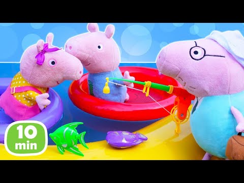 ✨ Neuer lustiger Video-Sammelspaß mit Peppa Wutz! Spielsachen Spaß mit Peppa und Schorsch