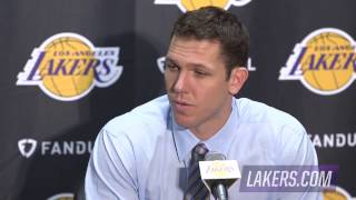 Lakers vs Cavaliers Postgame: Luke Walton (3/19/17)