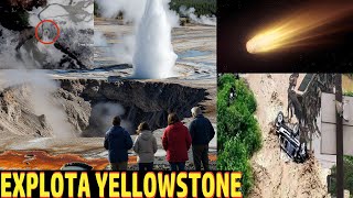 ERUPCIÓN YELLOWSTONE Y NACE NUEVO CRÁTER | DESASTRES NATURALES  | TREMENDO METEORITO