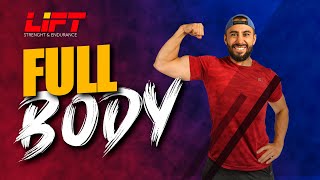Rutina Full Body ALTA INTENSIDAD 🔥 Quema Grasa + Fuerza | Demo LIFT