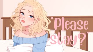 Needy Girlfriend Won't Let You Go to Work (In Bed) (Covering You in Kisses) (Playful) (Flirty)