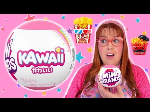 💖 Unboxing A Million Mini Brands Kawaii Balls!! 💖