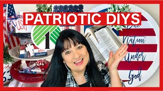 🇺🇸 THIS ALMOST GOT TOSSED!! 🇺🇸DOLLAR TREE DIYS | FROM SEA TO SHINING SEA | PATRIOTIC HOME DECOR