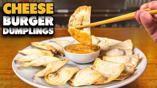 Cheeseburger Dumplings (Pierog) by Schueys BBQ