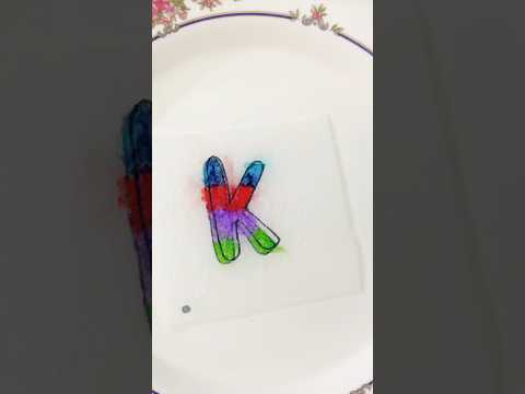 tissue paper magic drawing. emoji color mixing. #trending #drawing #shorts #shortvideo #art
